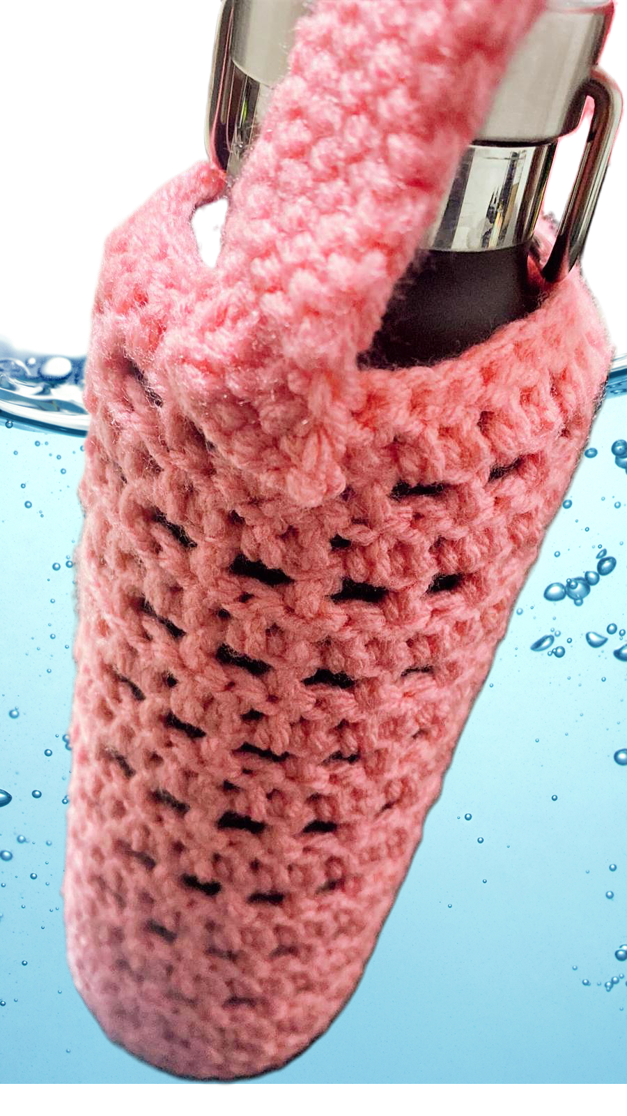 Jala Carrier | Crochet Water Bottle Holder