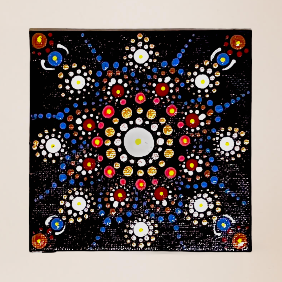 Floral Square Coaster
