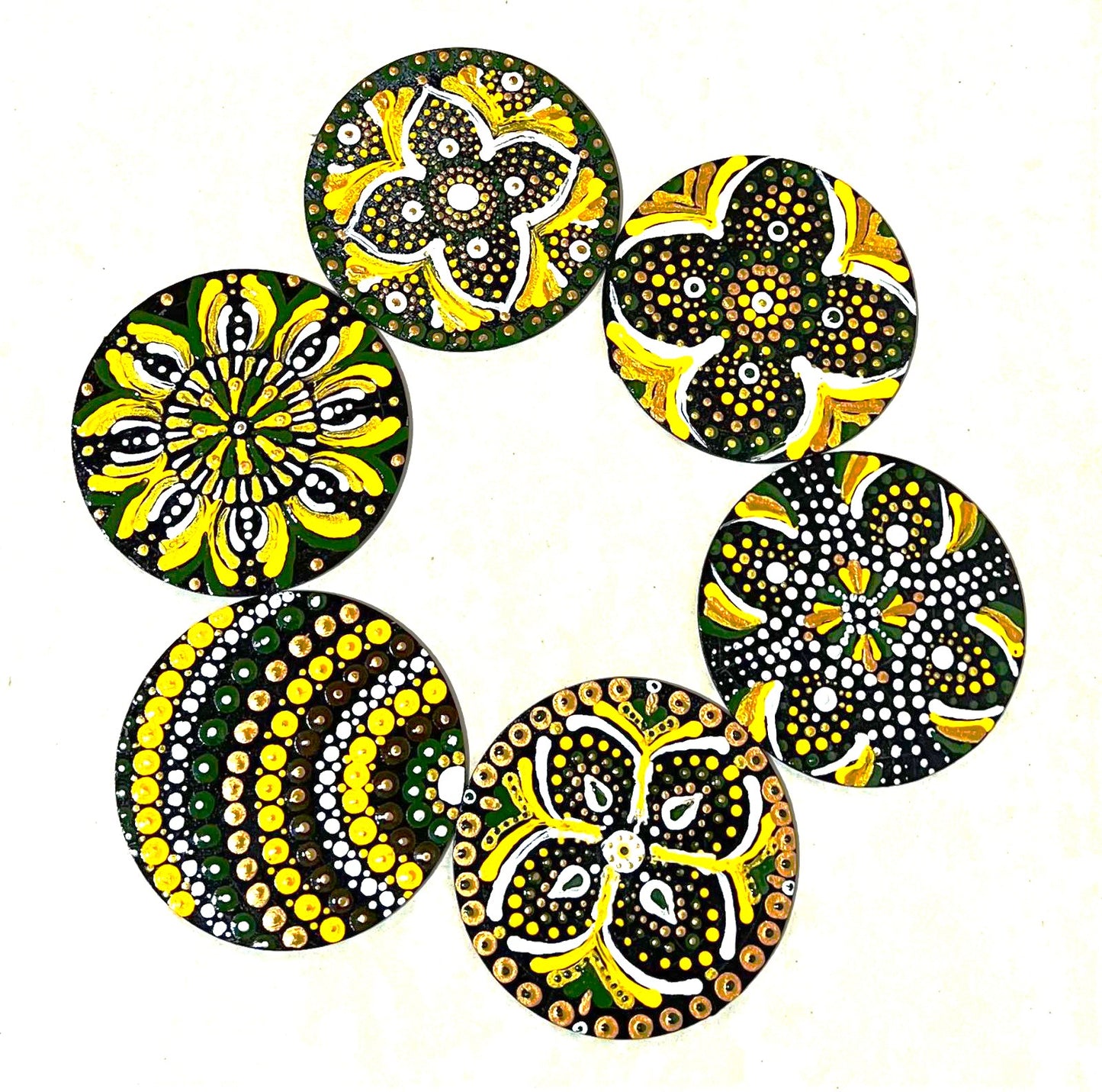 King's Golden Coaster set