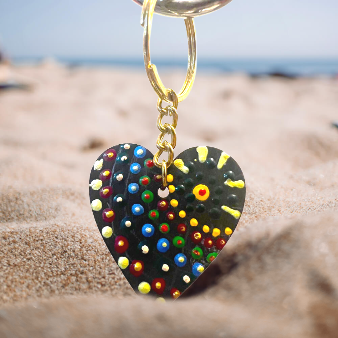 Multicolour Sky keychain