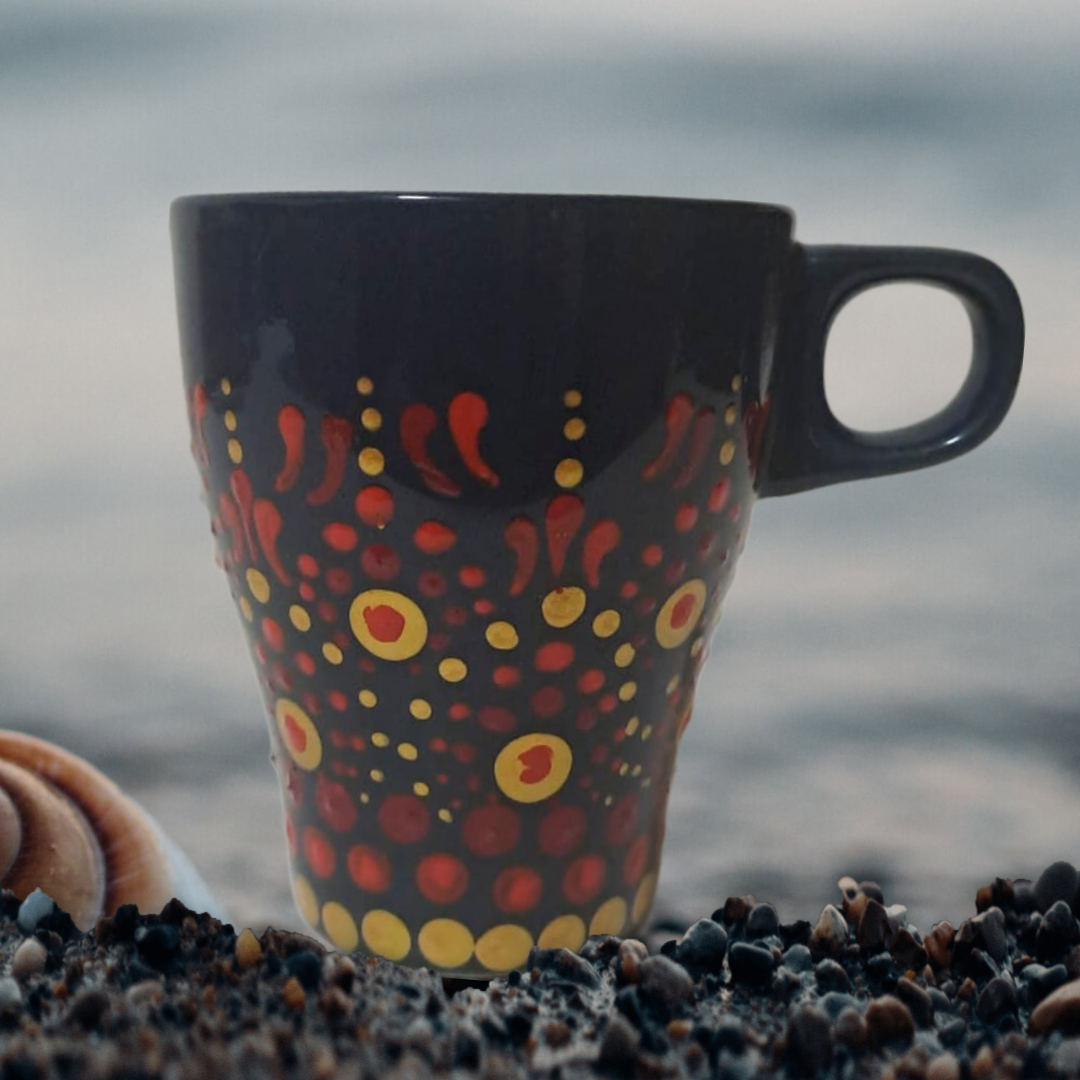 Scarlet Mandala Mug