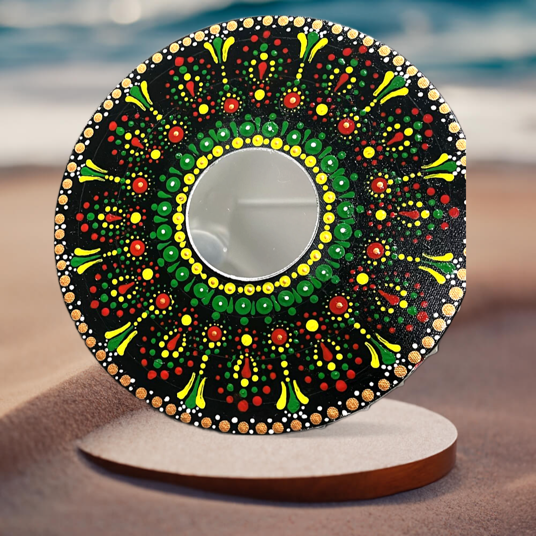 Mirror Mandala Wall Piece