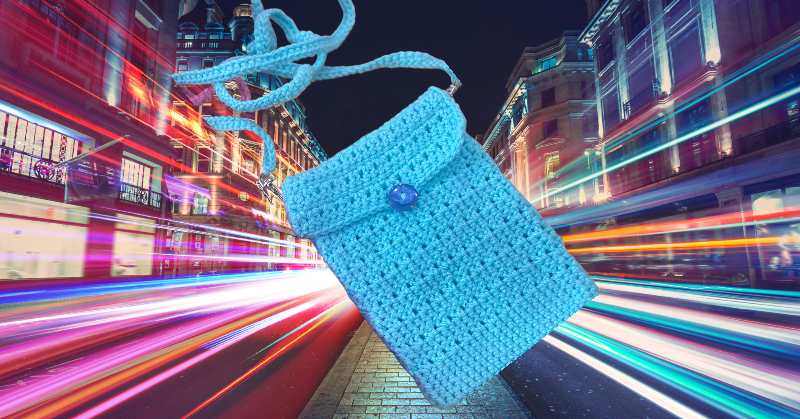 Cross Body Slings | Crochet Mobile Pouch Bag