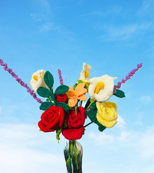 Crochet Flower Bouquet