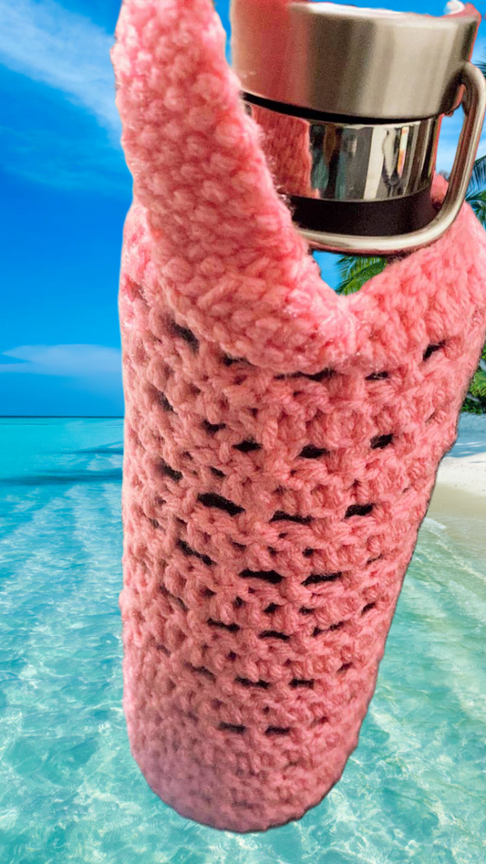 Jala Carrier | Crochet Water Bottle Holder