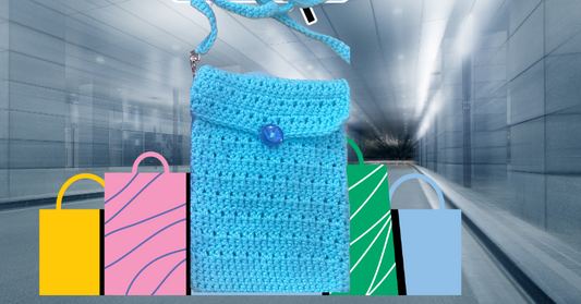 Cross Body Slings | Crochet Mobile Pouch Bag